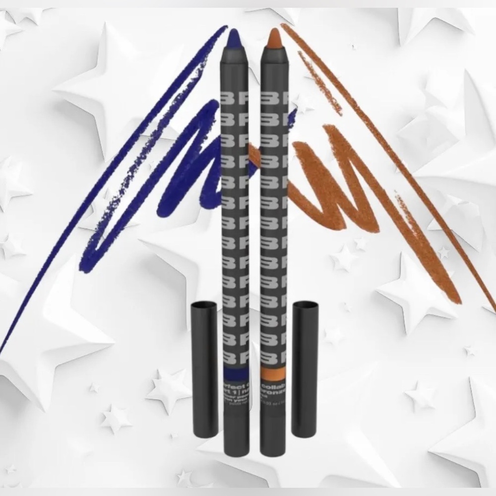 BEAUTY For Certain Perfect Collab- Navy & Bronze Pencil Eyeliner Set